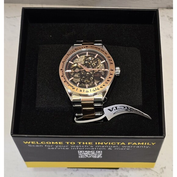 Invicta Other - Invicta Obiet D Art Excelsior Automatic Men's Watch Skeleton Dial 43mm 69599